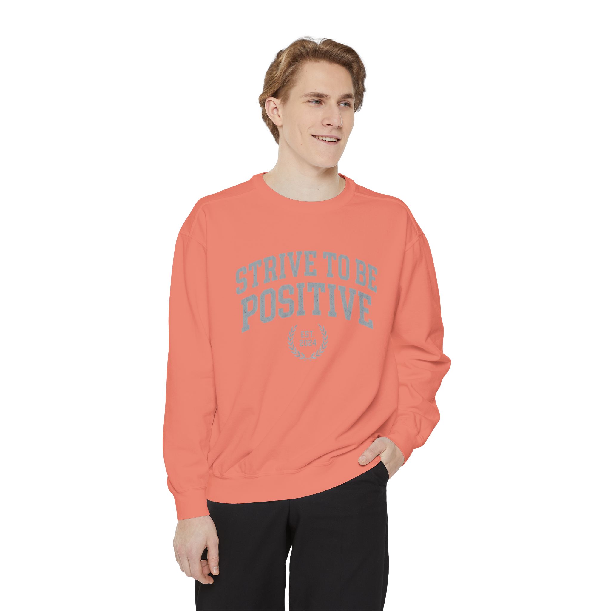 Unisex Garment-Dyed Sweatshirt - Image 7