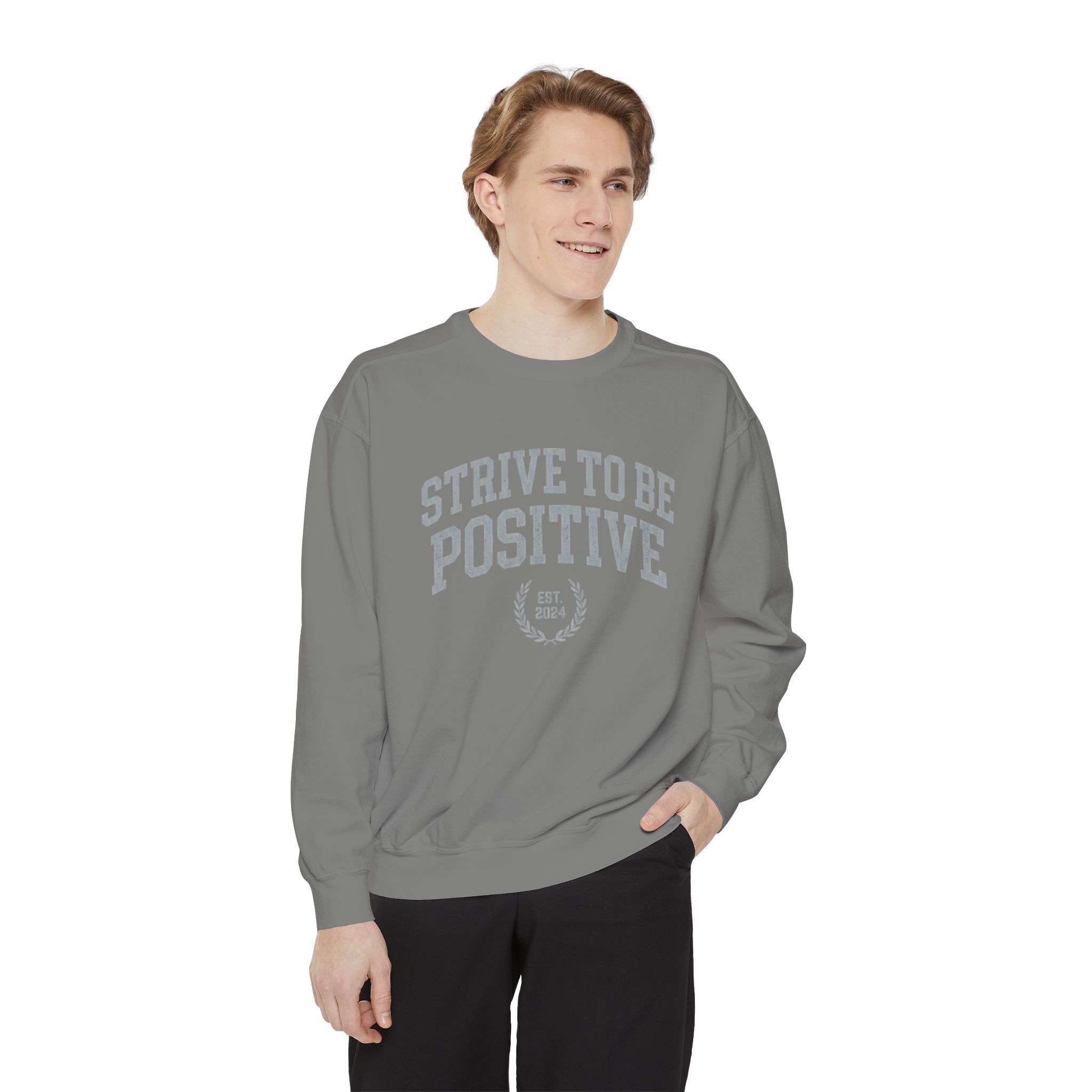 Unisex Garment-Dyed Sweatshirt - Image 11