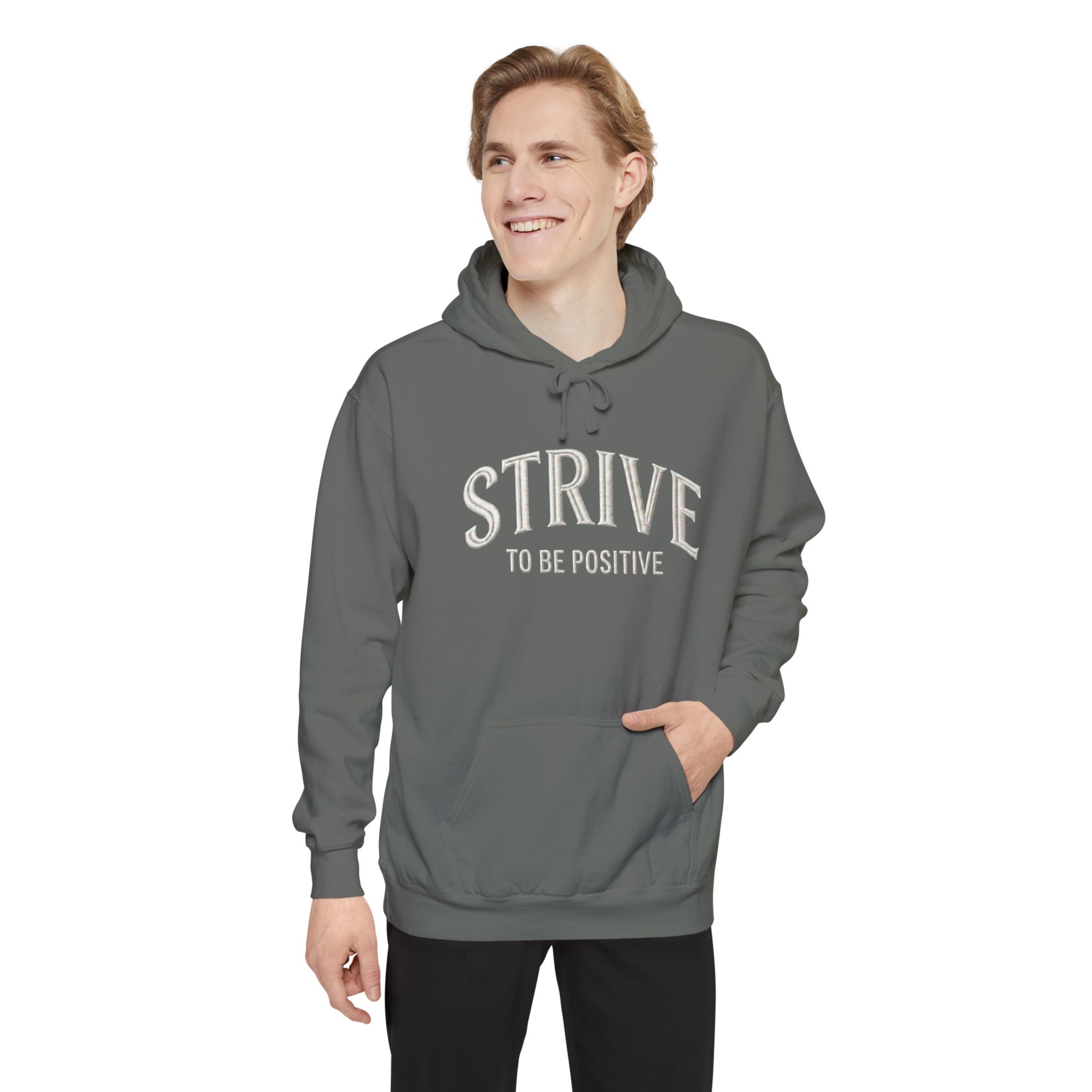 Unisex Garment-Dyed Hoodie - Image 4