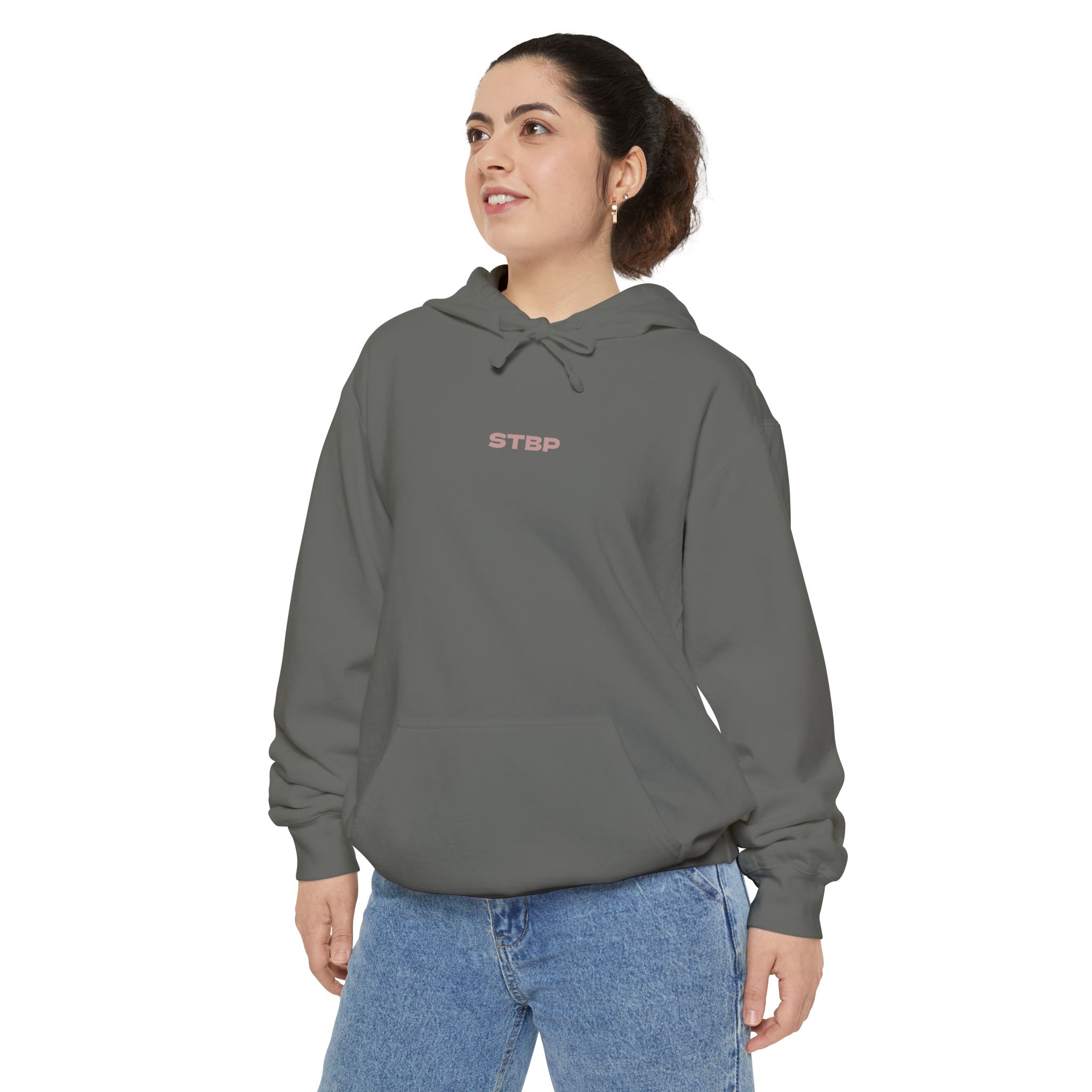 Strive To Be Positive Hoodie — Inspirational White Pullover - Garden - Image 11