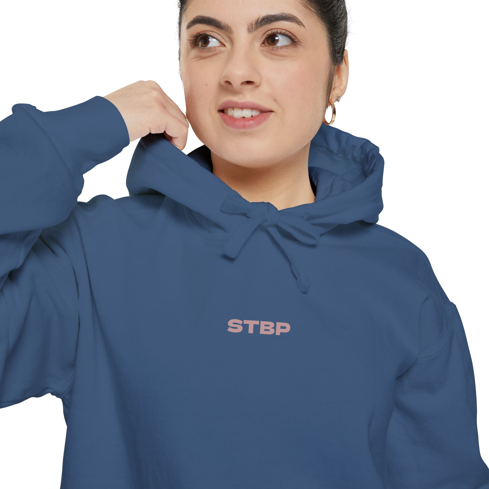 Strive To Be Positive Hoodie — Inspirational White Pullover - Garden - Image 16