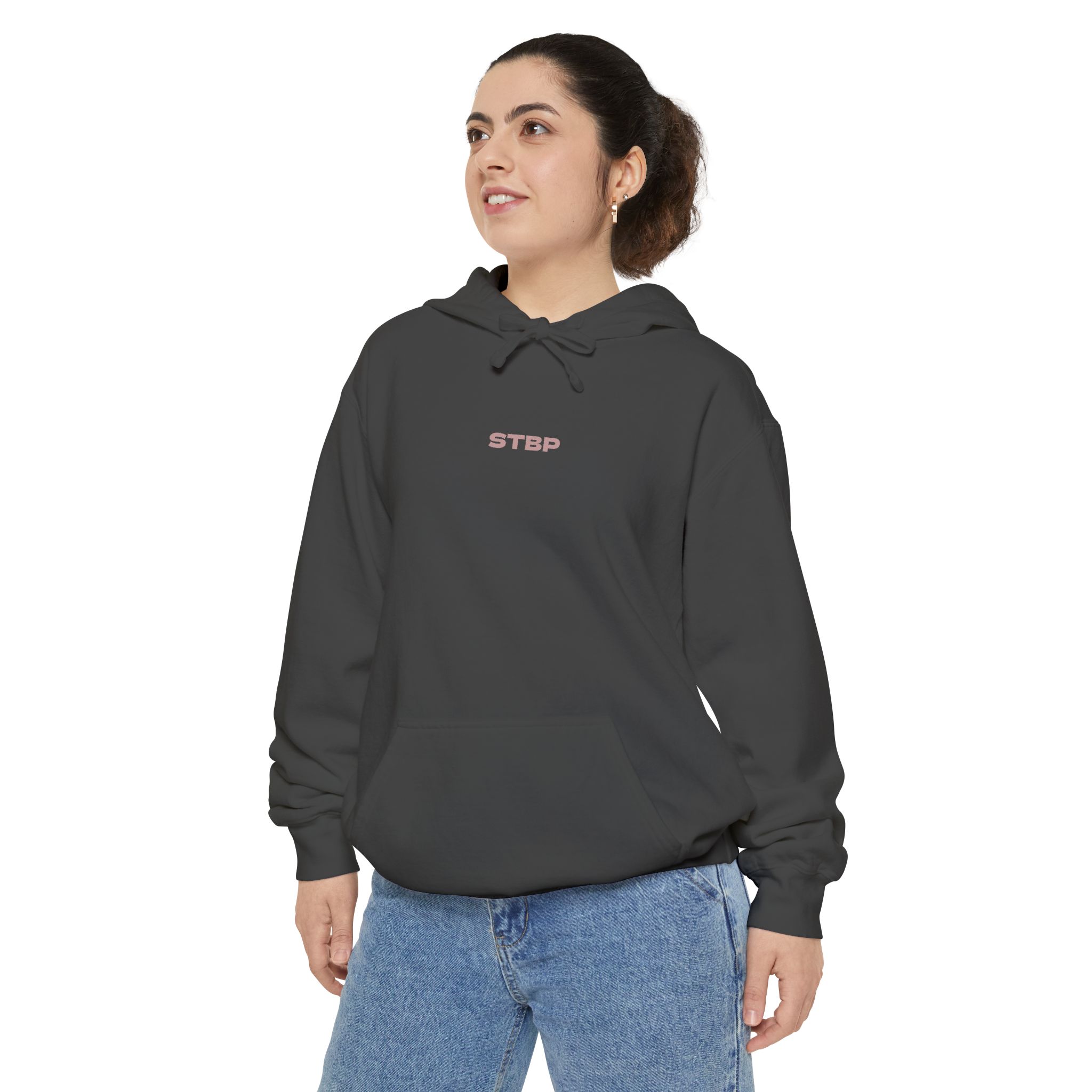 Strive To Be Positive Hoodie — Inspirational White Pullover - Garden - Image 7