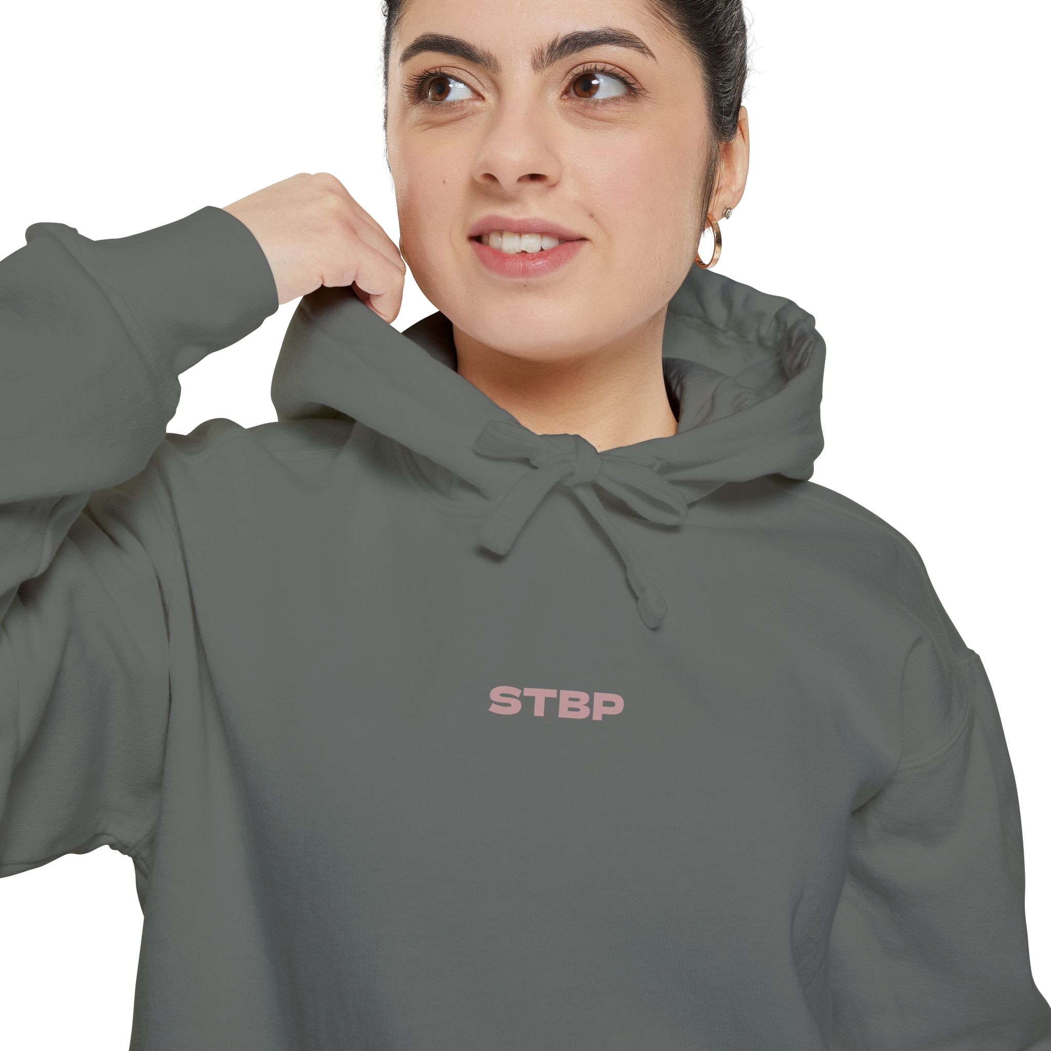 Strive To Be Positive Hoodie — Inspirational White Pullover - Garden - Image 12