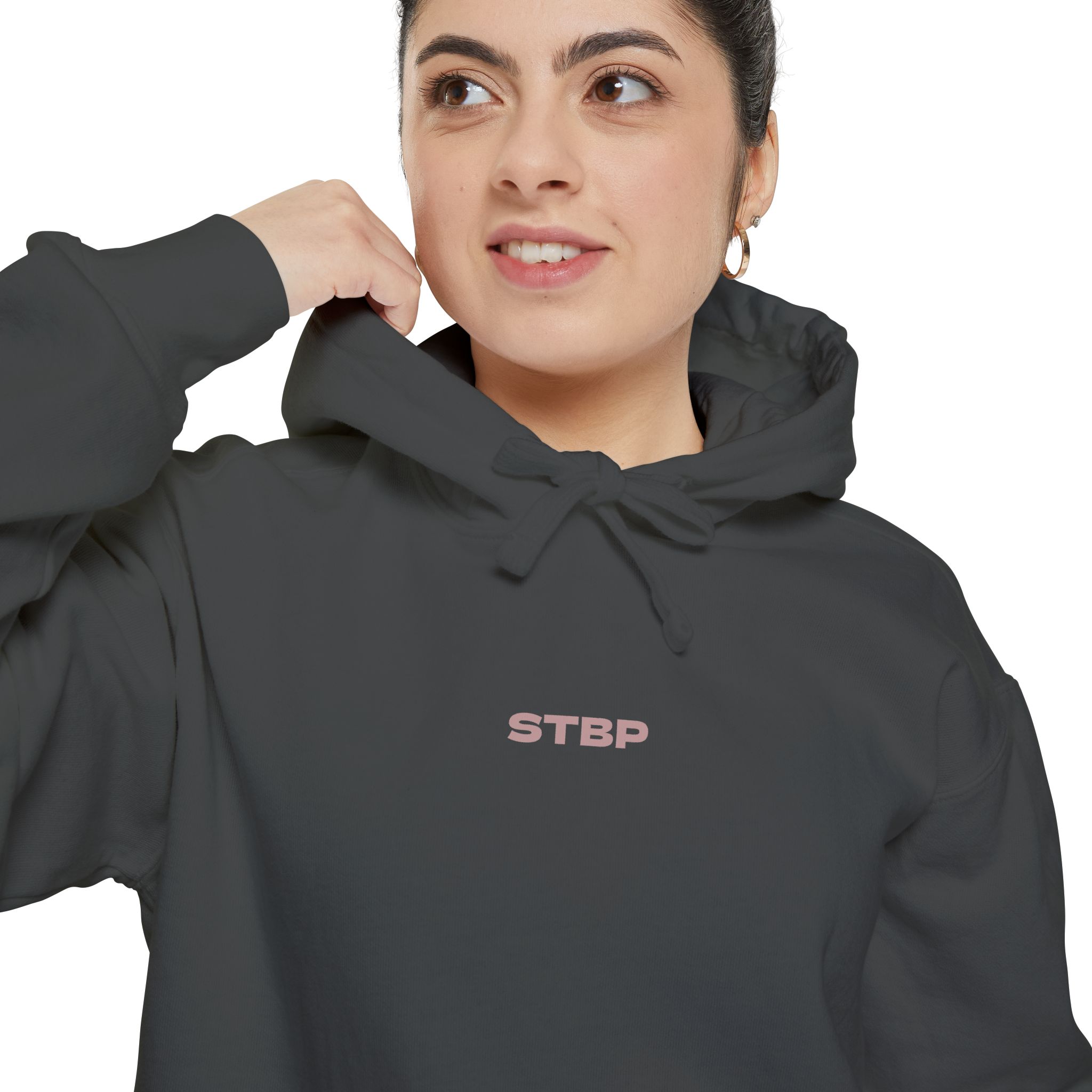 Strive To Be Positive Hoodie — Inspirational White Pullover - Garden - Image 8